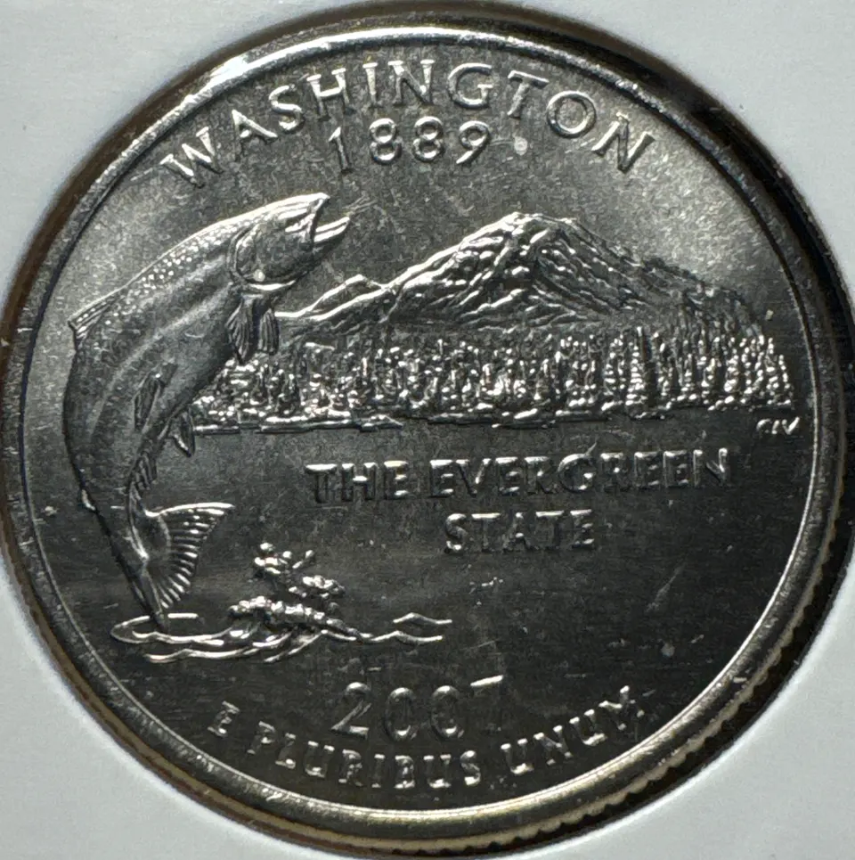 2007-D Washington Quarter Ungraded — front