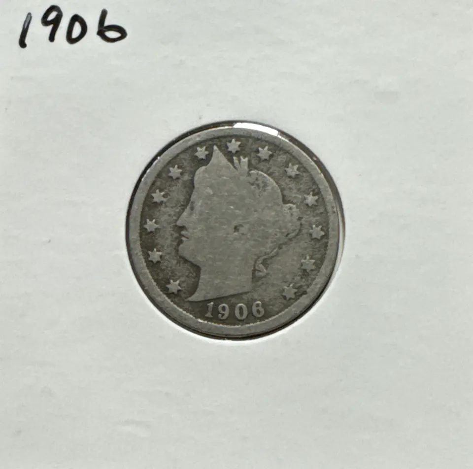 1906-P Liberty V Nickel Ungraded — front