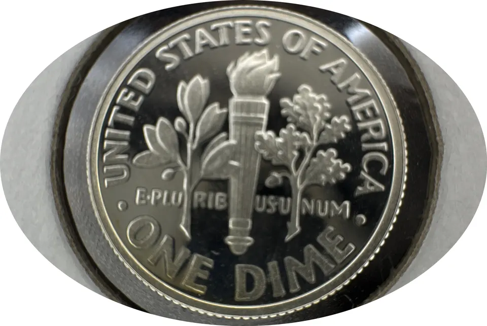 2013-S Roosevelt Dime Ungraded — back