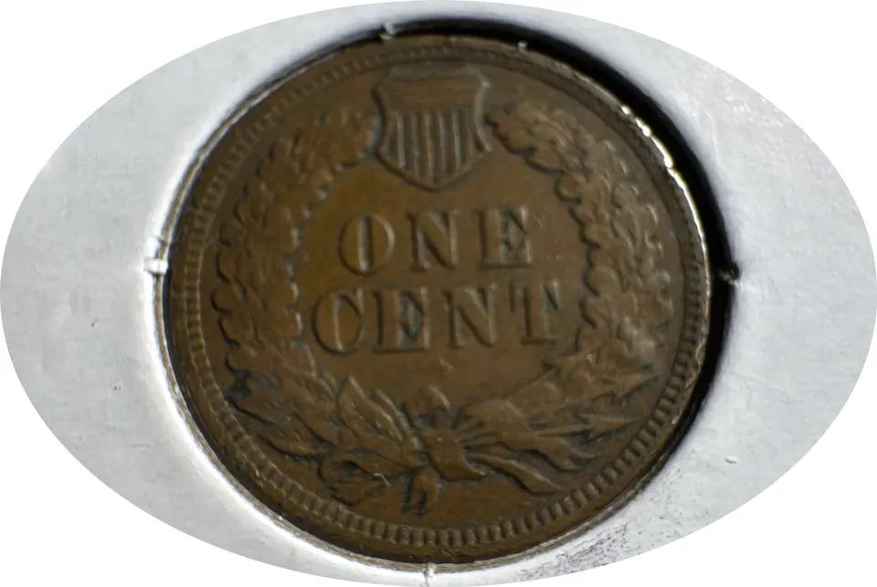 1907-P Indian Head Cent Ungraded — back