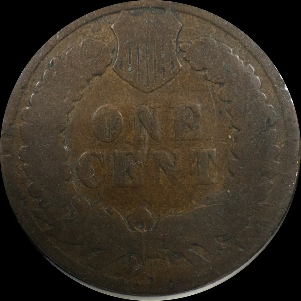 1883-P Indian Head Cent Ungraded — back