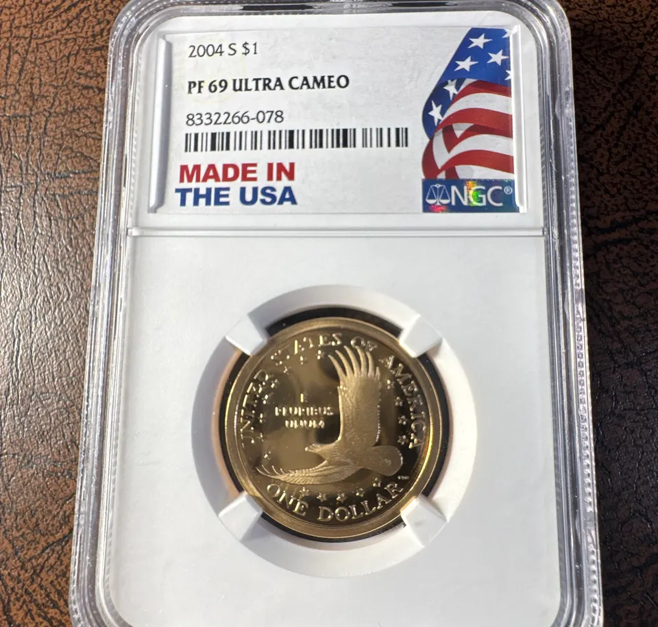 2004-S Sacagawea Dollar PF69 — front