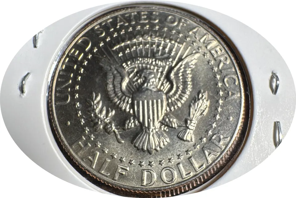 1985-D Kennedy Half Dollar Ungraded — back
