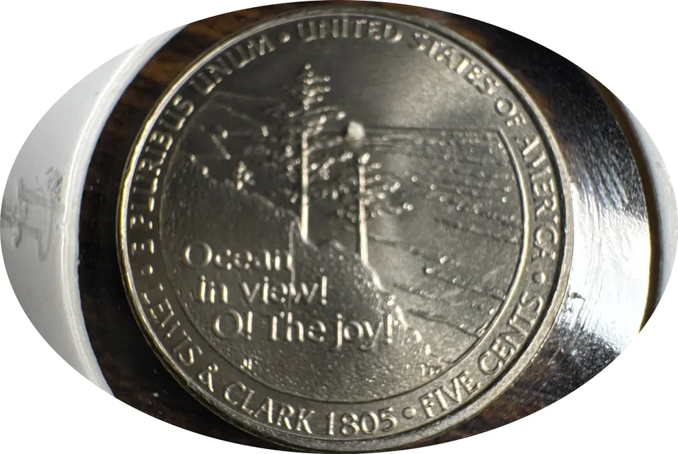 2005-P Jefferson Nickel Ungraded — back