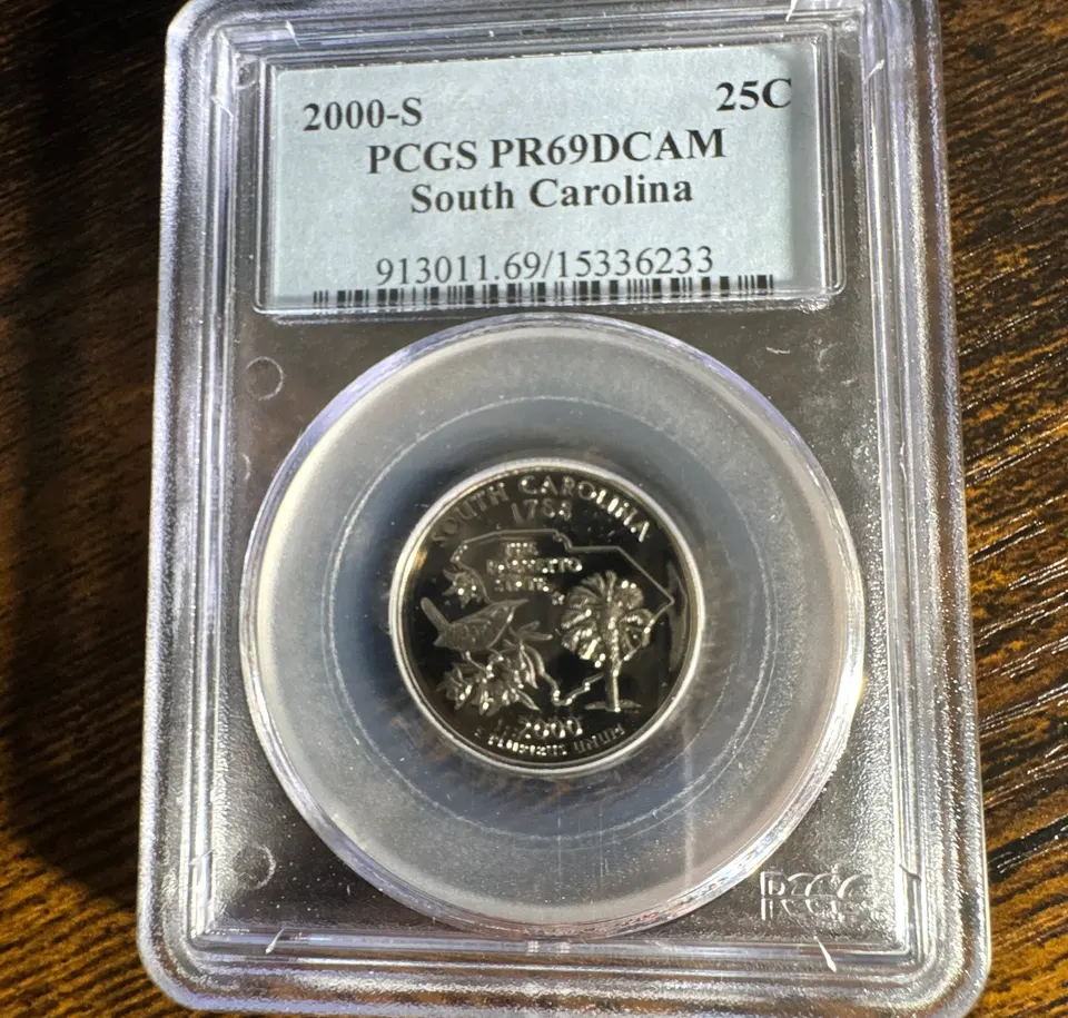 2000-S Washington Quarter PR69 — front