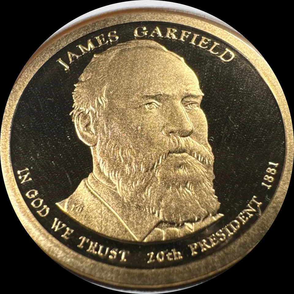 2011-S Presidential Dollar Ungraded — front