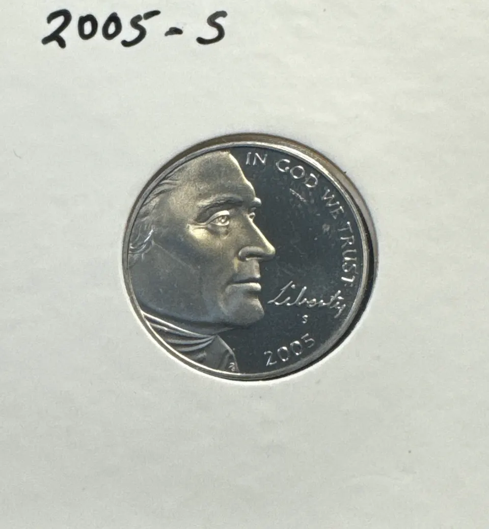 2005-S Jefferson Nickel Ungraded — front