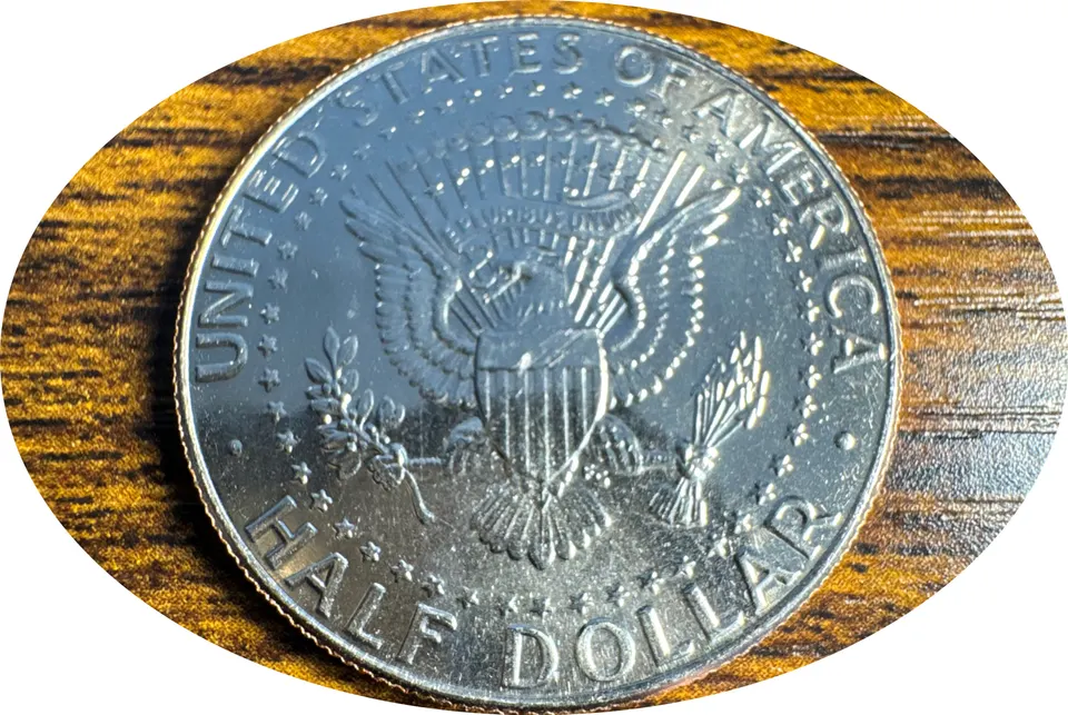 2002-D Kennedy Half Dollar Ungraded — back