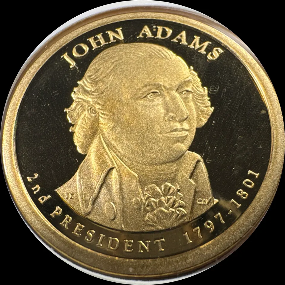 2007-S Presidential Dollar Ungraded — front