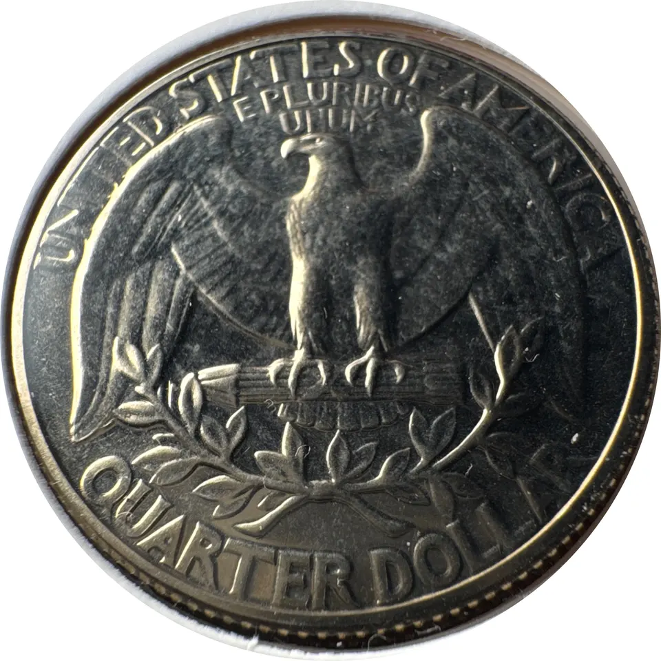 1968-S Washington Quarter Ungraded — back