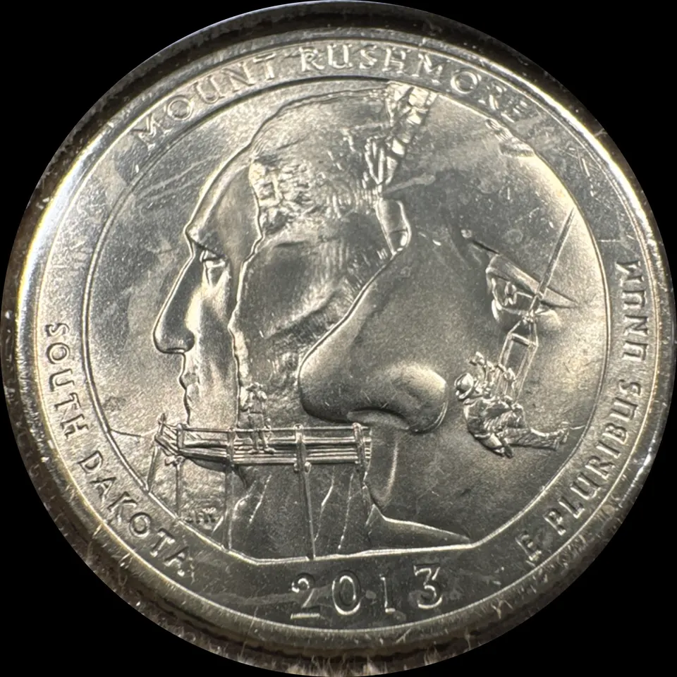 2013-P Washington Quarter Ungraded — back