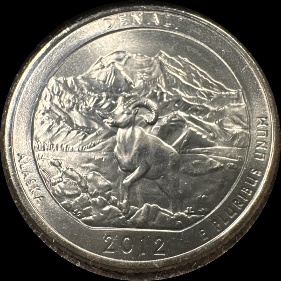 2012-P Washington Quarter Ungraded — back