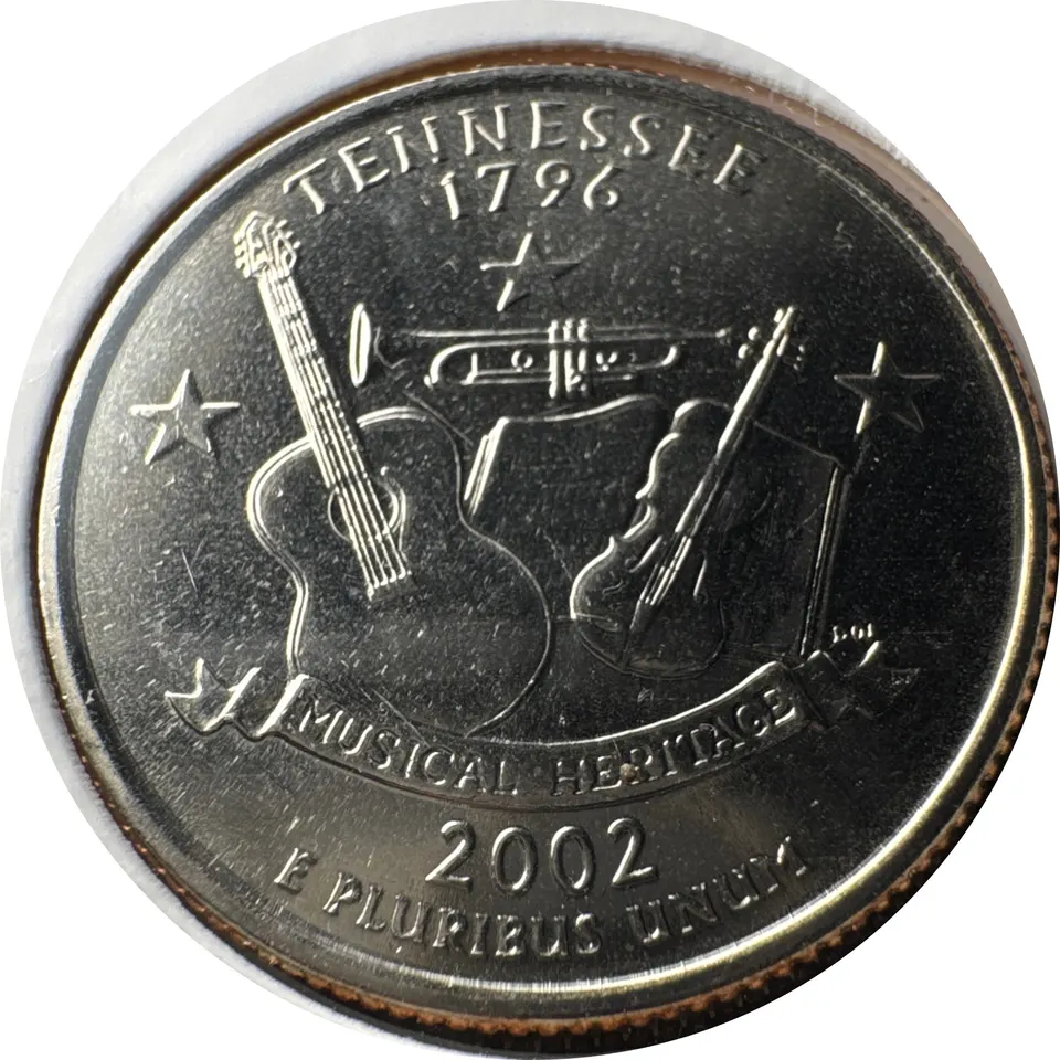 2002-P Washington Quarter Ungraded — back