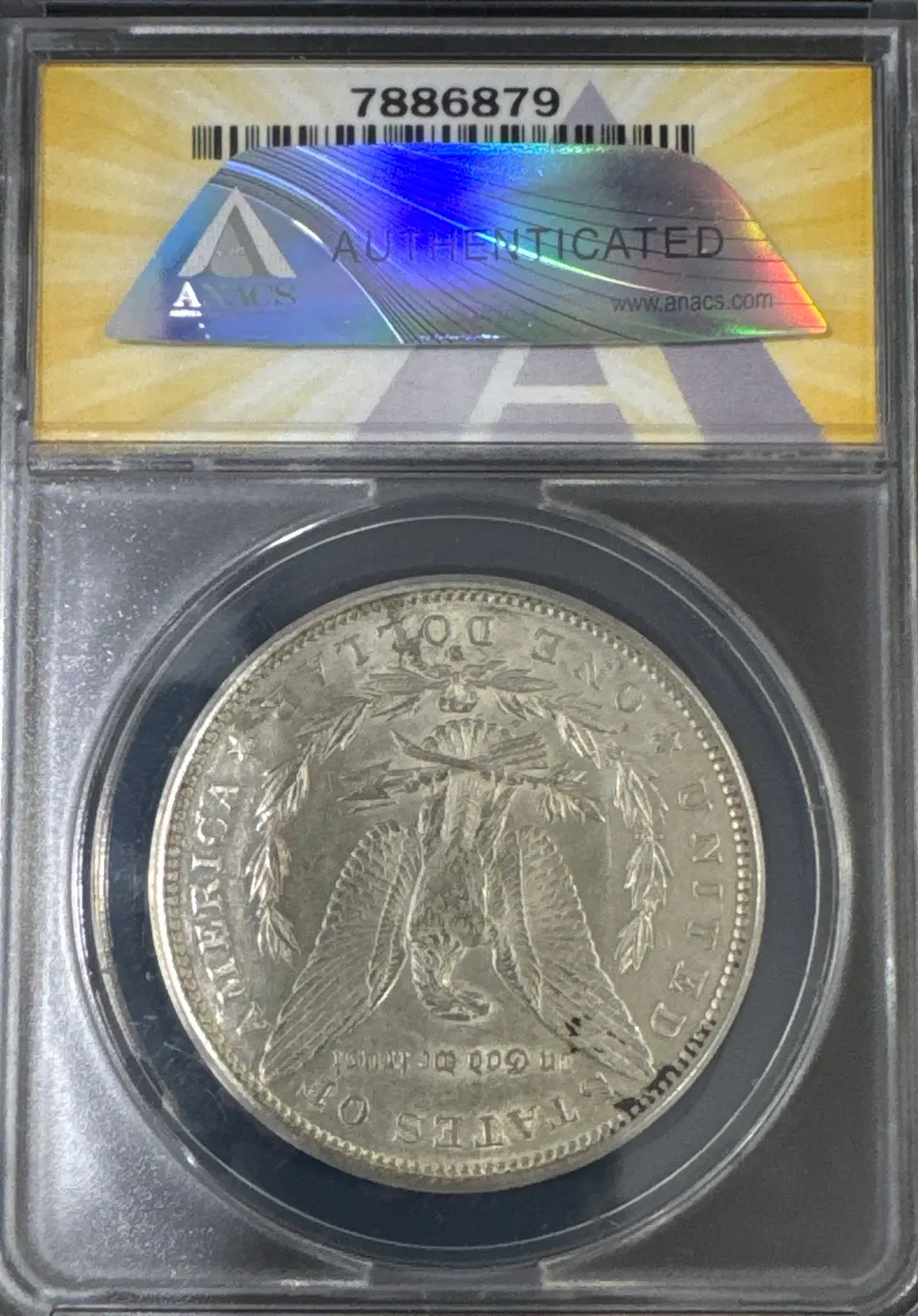 1891-S Morgan Dollar AU55 — back