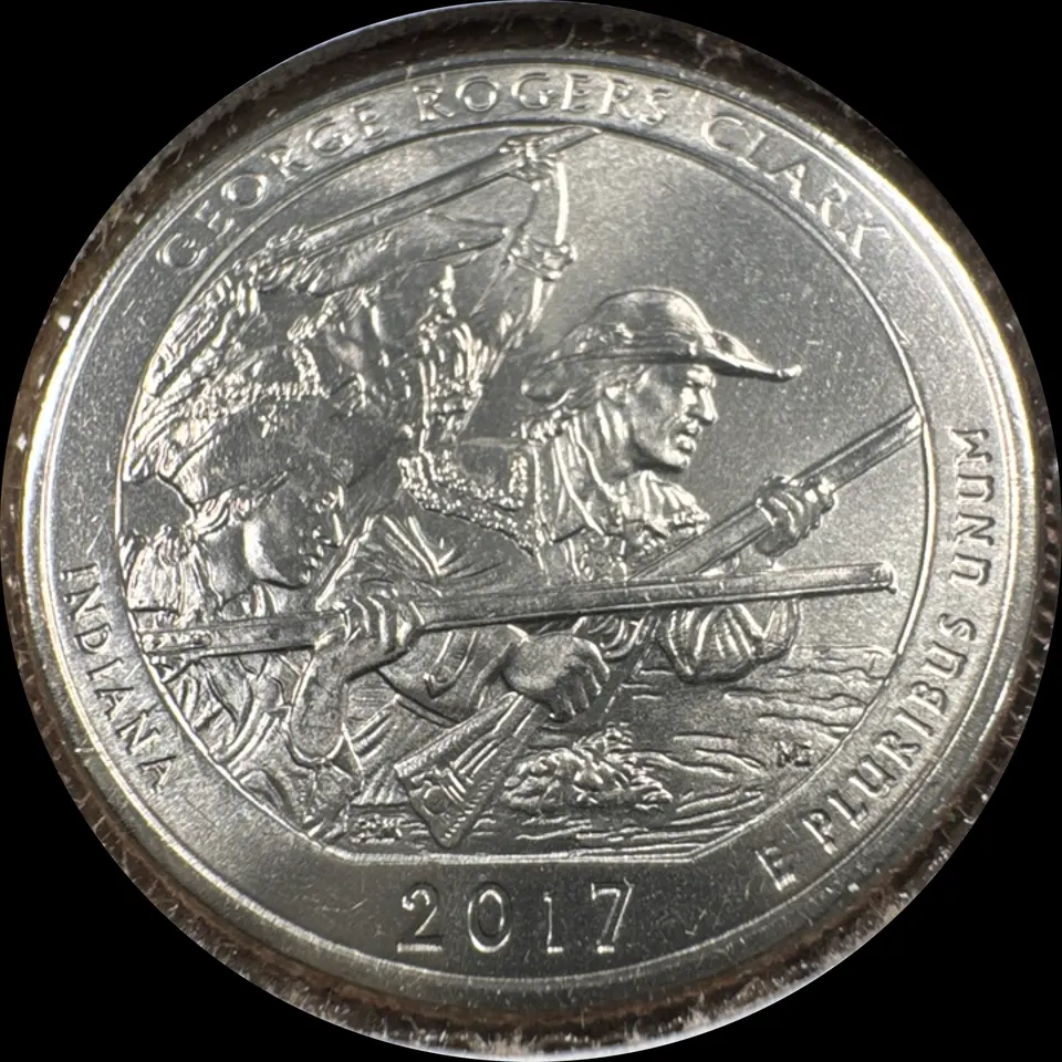 2017-P Washington Quarter Ungraded — back