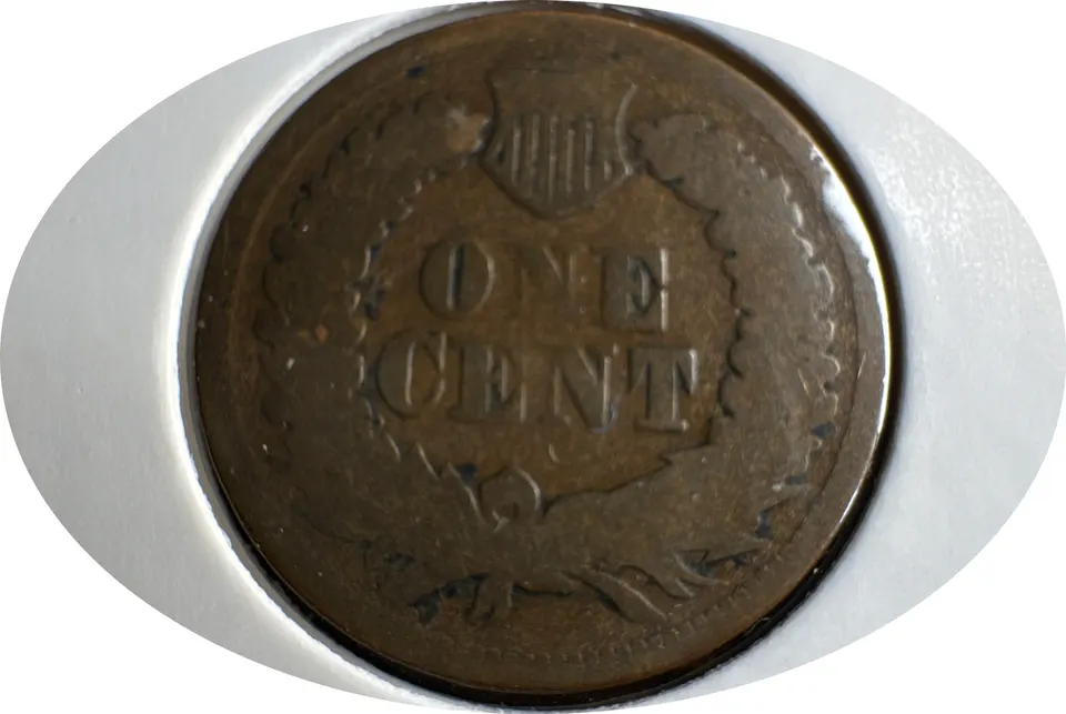 1869-P Indian Head Cent Ungraded — back