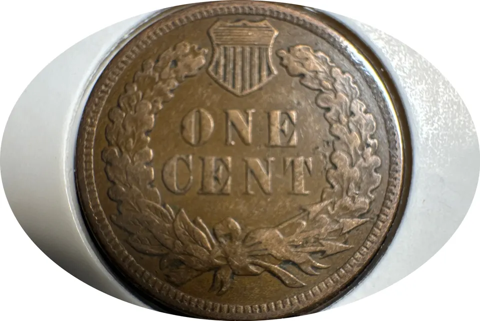 1907-P Indian Head Cent Ungraded — back