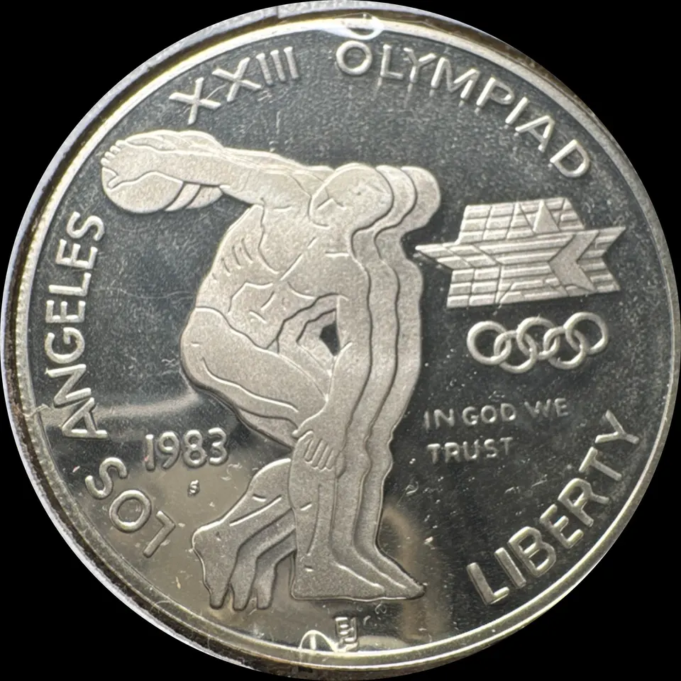 1983-S Olympic Games Commemorative Dollars Ungraded — front